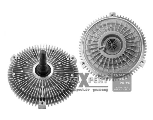 BBR AUTOMOTIVE Sajūgs, Radiatora ventilators 001-60-00050